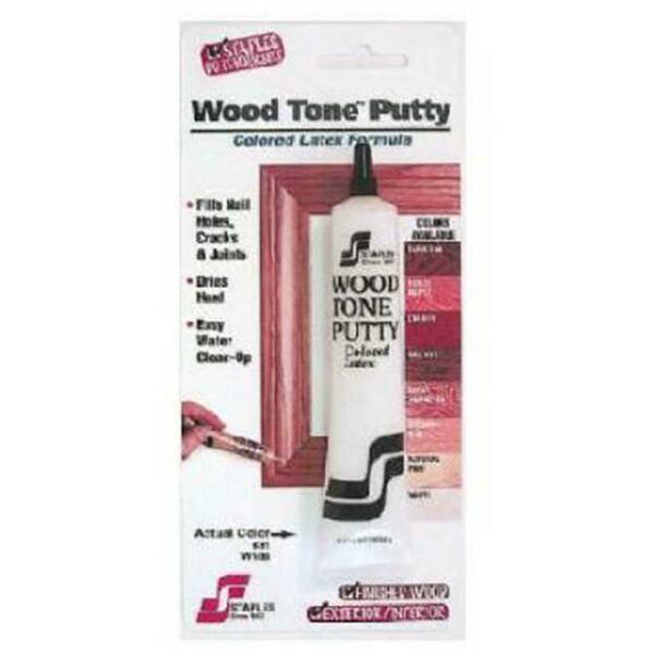 Staples H F White Wood Tone Putty - 1.05 Oz. 205401